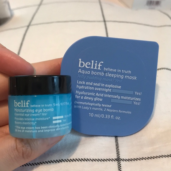 belif eye cream mini